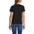 School Uniform Women's Supima Jersey Short Sleeve Relaxed Tee Shirt, Back