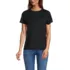 School Uniform Women's Supima Jersey Short Sleeve Relaxed Tee Shirt, Front