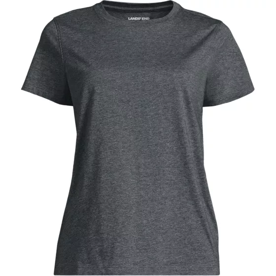 Women's Plus Size Supima Jersey Short Sleeve Signature Fit Tee Shirt - primary