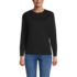 School Uniform Women's Supima Jersey Long Sleeve Relaxed Tee Shirt, Front