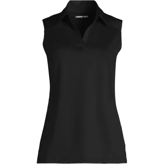 Women's Rapid Dry Performance Sport Neck Sleeveless Polo Shirt - primary