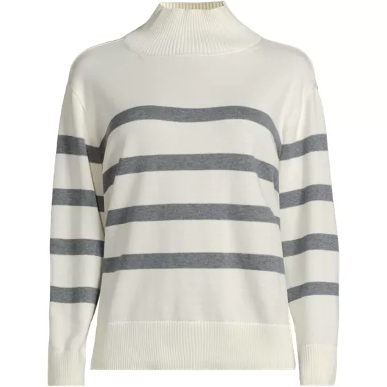 Women's Cotton Modal Funnel Neck Sweater - primary