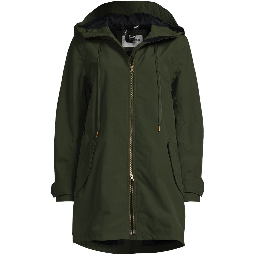 Women's Squall A-Line Rain Jacket | Lands' End