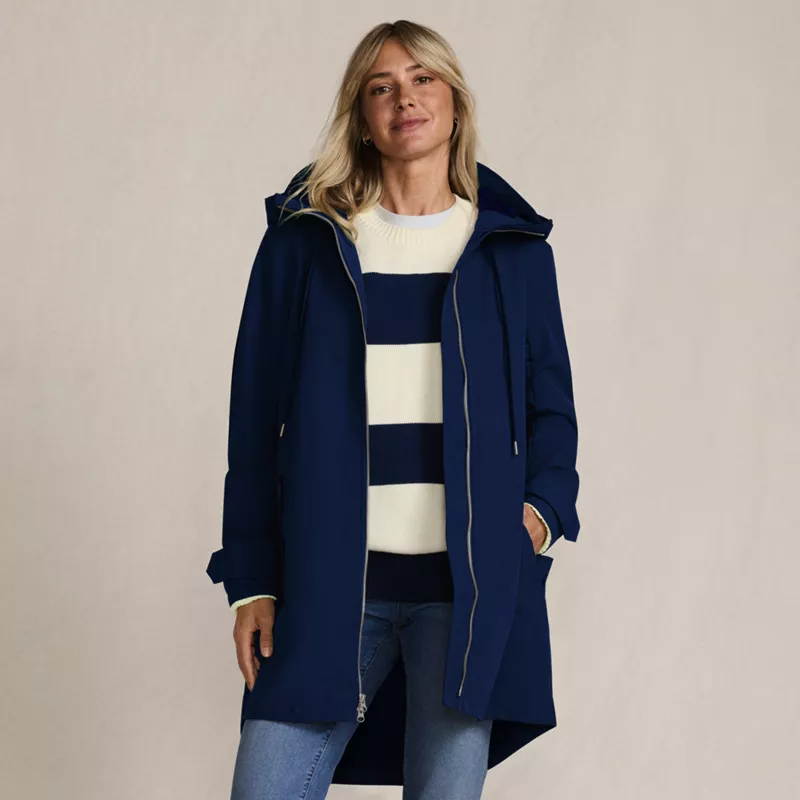 Women's Petite Squall A-Line Rain Jacket, alternative image