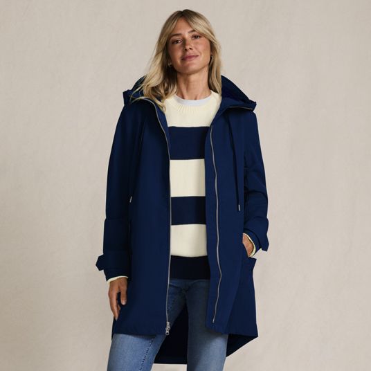 sachin and babi light blue dress Women's Hooded Coats & Hooded Women's Coats