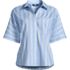 Women's Cooling Elbow Sleeve Button Front Shirt, Front