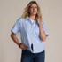 Women's Cooling Elbow Sleeve Button Front Shirt, alternative image