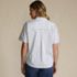 Women's Cooling Elbow Sleeve Button Front Shirt, Back