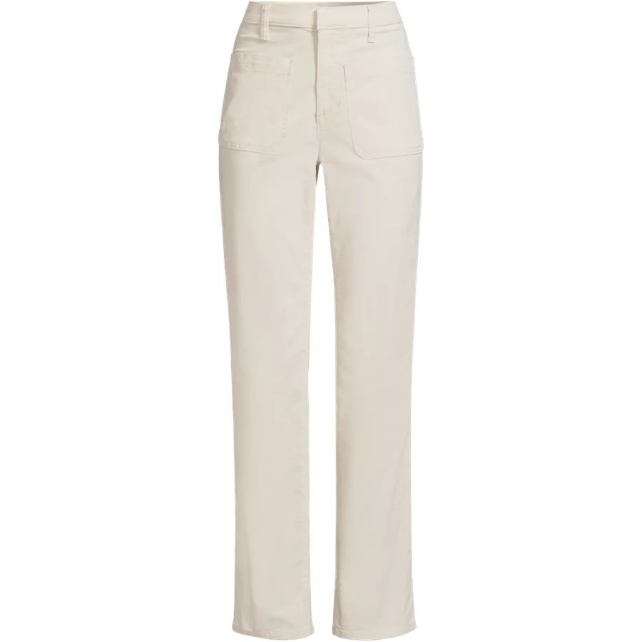 Women's Corduroy High Rise Rail Straight Leg Pants