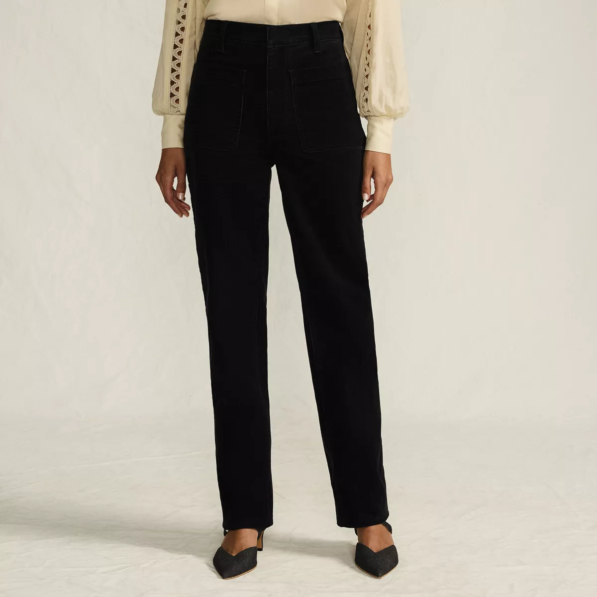 Women's Linen Split Neck Tunic Top