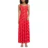 Women's Silky Knit Godet Maxi Dress, Front