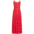 Women's Silky Knit Godet Maxi Dress, Front