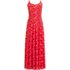 Women's Silky Knit Godet Maxi Dress, Front