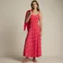 Women's Silky Knit Godet Maxi Dress, alternative image