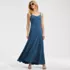 Women's Silky Knit Godet Maxi Dress, alternative image