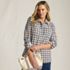 Women's Plus Size Print Anyweather Fleece Shirt Jacket, alternative image