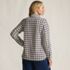 Women's Plus Size Print Anyweather Fleece Shirt Jacket, Back