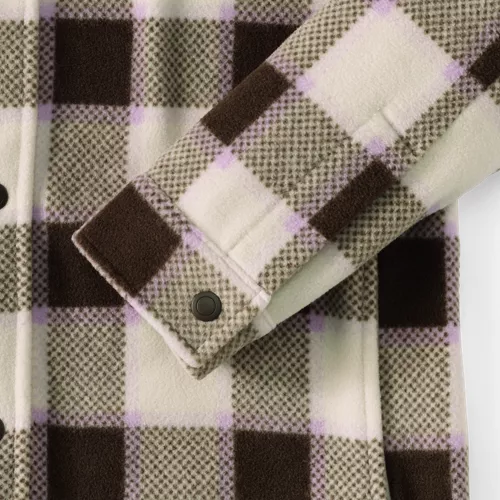 Women's Print Anyweather Fleece Shirt Jacket, alternative image