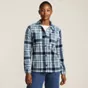 Women's Print Anyweather Fleece Shirt Jacket