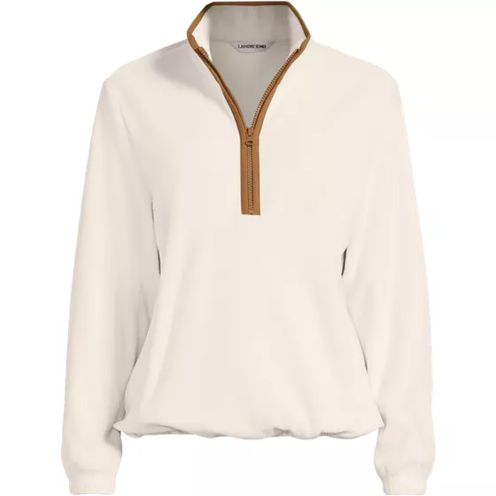 Women's Petite Anyweather RainDefense Fleece Quarter Zip Pullover - primary