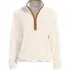 Women's Petite Anyweather RainDefense Fleece Quarter Zip Pullover, Front