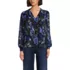 Women's Chiffon Removable Tie Neck Blouse, alternative image