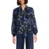 Women's Chiffon Removable Tie Neck Blouse, Front