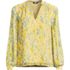 Women's Chiffon Removable Tie Neck Blouse, alternative image