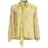 Women's Chiffon Removable Tie Neck Blouse, Front