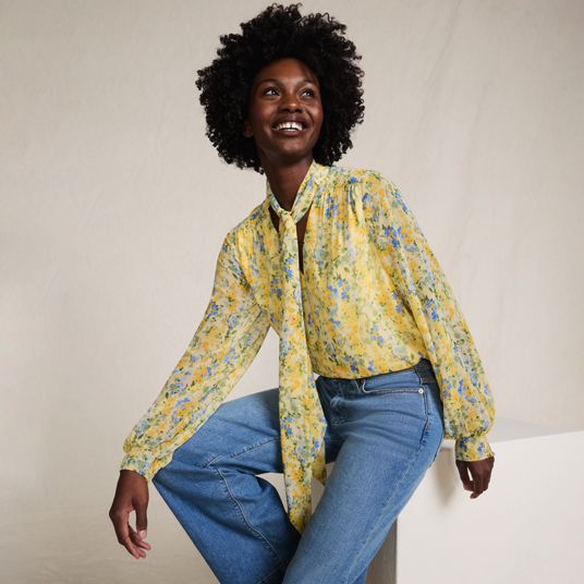 Yellow Shirts & Blouses | Lands' End