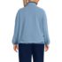 Women's Plus Size Anyweather RainDefense Fleece Quarter Zip Pullover, Back