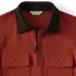Men's Long Sleeve Corduroy Collar Bedford Rib Quarter Zip, alternative image