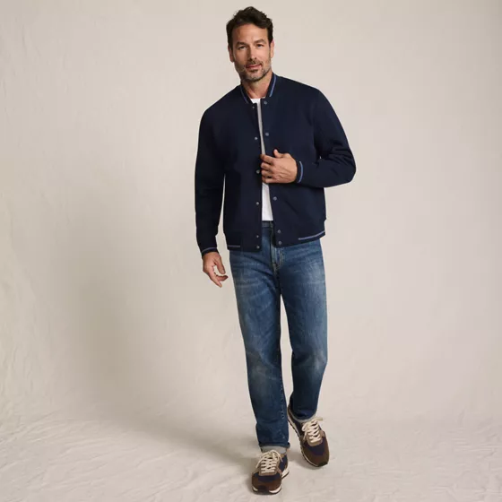 Men's Serious Sweats Bomber - primary