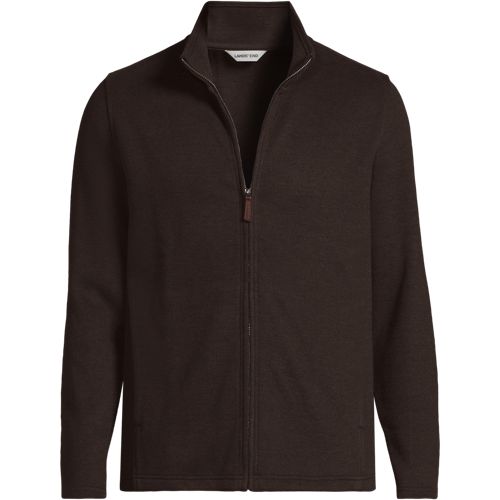 Men's Bedford Rib Full Zip | Lands' End