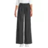 Women's Brushed Flannel Mid Rise Wide Leg Trousers, alternative image