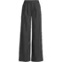 Women's Brushed Flannel Mid Rise Wide Leg Trousers, alternative image