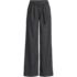 Women's Brushed Flannel Mid Rise Wide Leg Trousers, Front