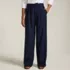 Women's Brushed Flannel Mid Rise Wide Leg Trousers, Front