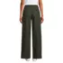 Women's Stretch Canvas High Rise Wide Leg Pants, Back
