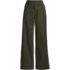 Women's Stretch Canvas High Rise Wide Leg Pants, Front