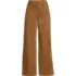 Women's Stretch Canvas High Rise Wide Leg Pants, Front