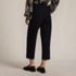 Women's Ponte High Rise Straight Leg Crop Pants, Back