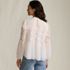 Women's Chiffon and Lace Blouse, Back