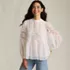 Women's Chiffon and Lace Blouse, Front