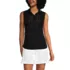 Women's Sleeveless No Iron Shirt with Lace Inset, Front