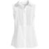Women's Sleeveless No Iron Shirt with Lace Inset, Front