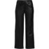 Women Faux Leather Mid Rise Relaxed Straight Leg Crop Pants, Front