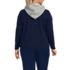 Women's Plus Size Long Sleeve Starfish Jacket, Back