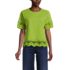 Women's Short Sleeve Slub Jersey Cutwork T-Shirt