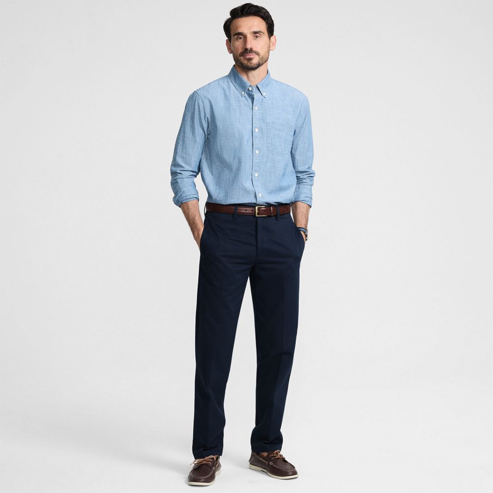 Men's No Iron Tailored Chino Pant | Lands' End